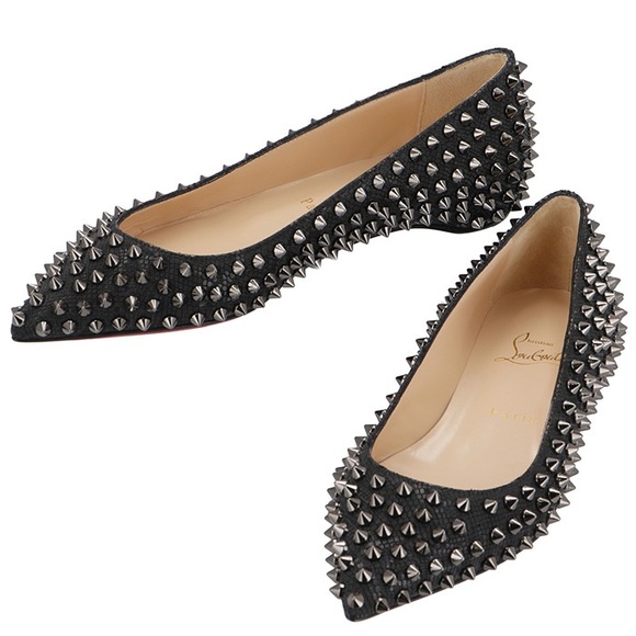 Christian Louboutin Spike Flats - Picture 3 of 9